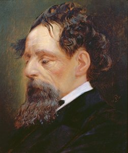 Charles Dickens (1812-70) portréja 1871